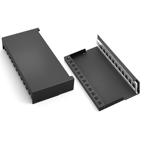 Patchpanel boîtier panneau réseau distributeur enduit pour modules Keystone RJ45 LAN - Photo 41/52