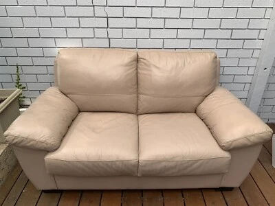 Freedom Lucas 3 And 2 Leather Sofa Sofas Gumtree Australia