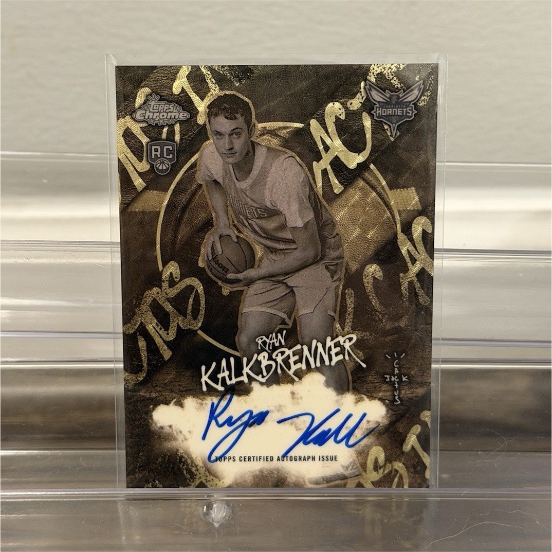 Topps Chrome Cactus Jack Ryan Kalkbrenner RC AUTO SUPERFRACTOR 1/1 ONE OF ONE⁠
