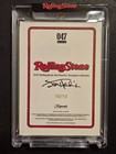 2025 ROLLING STONE JIMI HENDRIX #047 KEEPSAKE COLLECTION GEMSTONE PATCH CARD /10 — photo 2