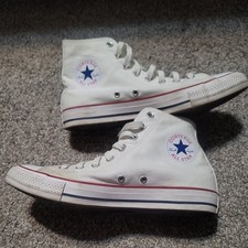 Size 5.5 - Converse Chuck Taylor All Star High Classic White