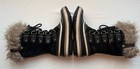 SOREL Winter Snow Boots Women’s Sz 7 Black Suede Faux Fur Lace Up Waterproof — photo 2