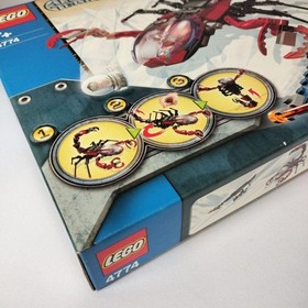 LEGO 4774 Scorpion Orb Launcher Alpha Team Mission Deep Freeze 2005 Sealed