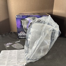 MARVEL LEGENDS BLACK PANTHER 1 1 SCALE VIBRANIUM TALKING HELMET ROLE PLAY HASBRO