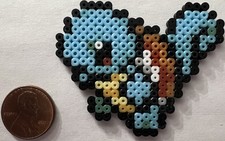 Squirtle Mini Cuentas Sprite Artkal Pixel Retro Pokemon Agua Pequeña Tortuga Arrancador