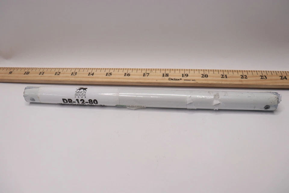 Savoy House 12 pol. Downrod de extensão branco fosco - Imagem 4 de 4