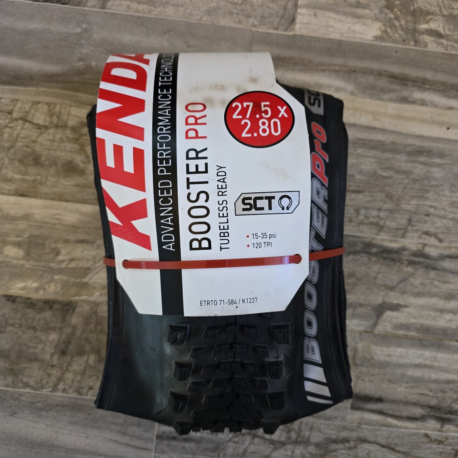 Mountain Bike Tire Kenda Booster Pro Tubeless Ready 27.5 X 2