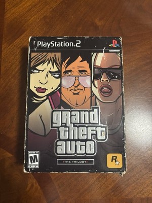 Rockstar Games Grand Theft Auto: The Trilogy PlayStation 2 3 Discs NTSC-U/C