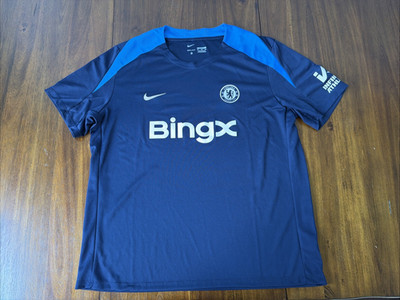 Chelsea FC Nike Dri Fit Blue Jersey Size XXL