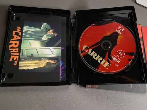 CARRIE 4K UHD Limited Edition Boxset - Arrow Video with Booklet Poster Cards - Picture 4 of 4
