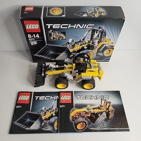 Lego Technic Wheel Loader CIB With Box & Both Manuals (8271)