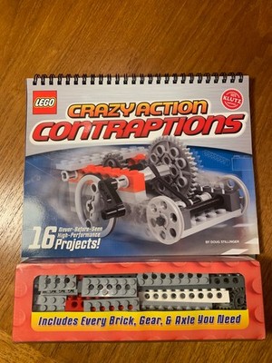 LEGO Klutz Crazy Action Contraption 100% COMPLETE Book, New  Open Seal 