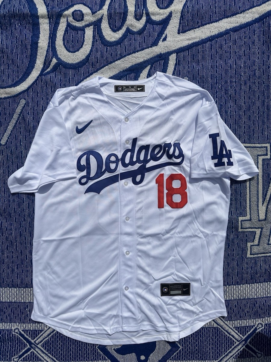 Yoshinobu Yamamoto Los Angeles Dodgers Replica White
