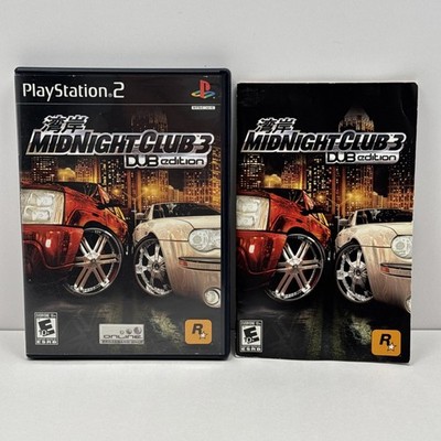 Midnight Club 3 DUB Edition PS2 Sony PlayStation 2 Game CIB Complete Tested