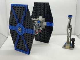 Lego Star Wars 7146 TIE Fighter plus instruction manual, Stormtrooper is MISSING