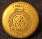 New ListingBRITISH BUTTON WITH "B" MONOGRAM AND ROYAL CROWN