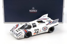 1:18 NOREV Porsche 917K Winner 24h France 1971 Marko Van Lennep #22 Martini