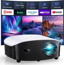 Portable Movie Projector GooDee AI 4K Dolby Audio