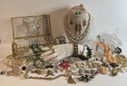 VTG Large Lot of Signed Quality Costume Jewelry 100+ Pieces with 925, 14K GF