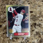 2022 Topps Series 1 - 1987 Topps Chrome Silver Pack Shohei Ohtani #T87C-1