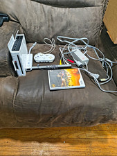 Nintendo Wii Console RVL-001 Bundle w/ Cables Sensor Bar + NFS Undercover