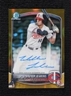2025 Bowman Chrome Prospect Gold Lava Refractor 49/50 Walker Jenkins Auto