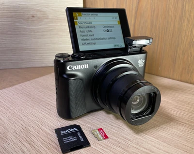 Canon PowerShot SX740 HS Digital Camera 40X optical zoom + 128GB MEMORY CARD! $$ - Imagen 1 de 4