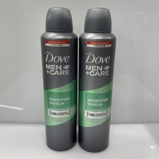 2X Dove Men Care Sensitive Shield Spray Antiperspirant 48 Hr Protection 250ml