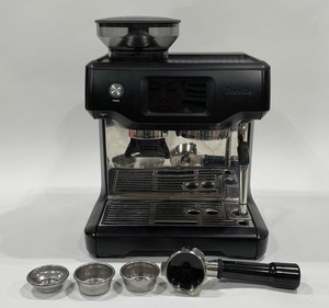 Breville Barista Touch Machine BES880BTR Black Truffle Tested Working Incomplete