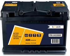 Batterie de voiture BPROAUTO 70Ah/760A  RENAULT CLIO 1.5 dCi 90