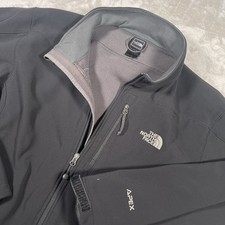 The North Face Windwall Apex Bionic 3 Jacket Black Softshell Mens XL