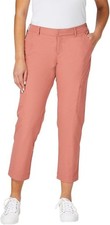 Kirkland Signature Women Pink Lightweight Travel Outdoor Hiking Pants Size 8 NWT