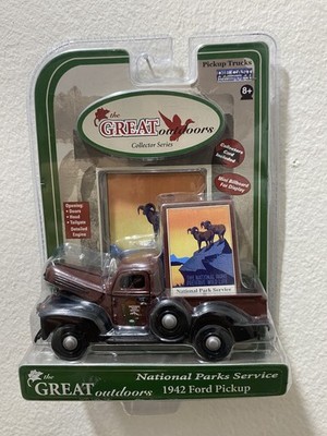 THE GREAT OUTDOORS 1942 FORD DIE-CAST PICKUP TRUCK NATIONAL PARKS NEW FREE SH