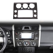 Car Interior Decoration Trim Cover Compatible Carbon fiber navigation panel