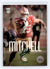 2021 Panini Chronicles #220 Eli Mitchell Luminance Update RC Green 49ers