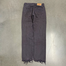 1995 Vintage Levi  s 501 31x32 Made in USA Charcoal Grey Jeans Fits 30x32