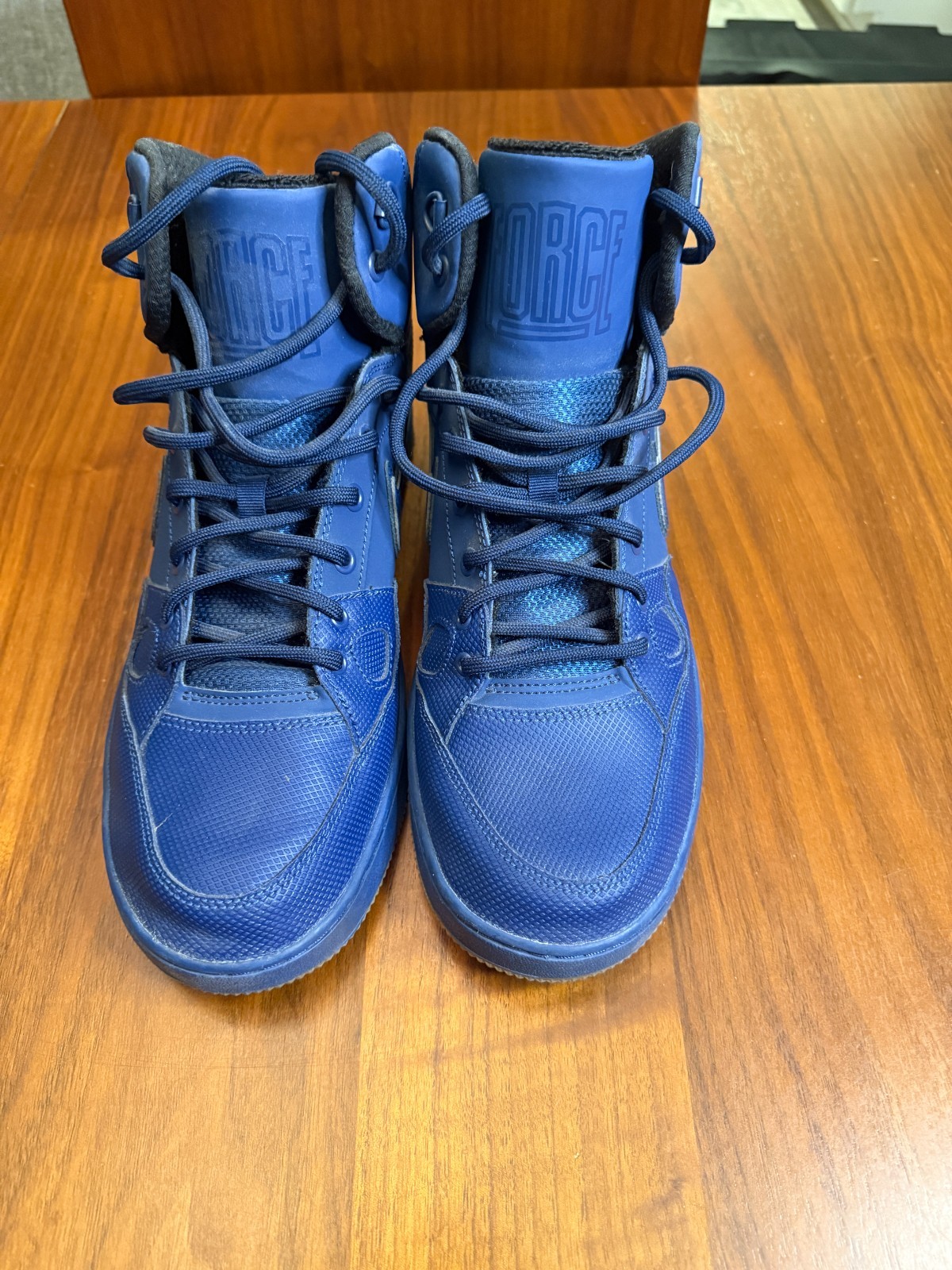 Nike Son of Force Mid Winter Blue Sneakers Men's Size 11 807242-400