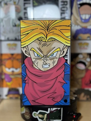 Funko Pop!  Super Saiyan Trunks (Glow) W Custom Hand Painted Protector