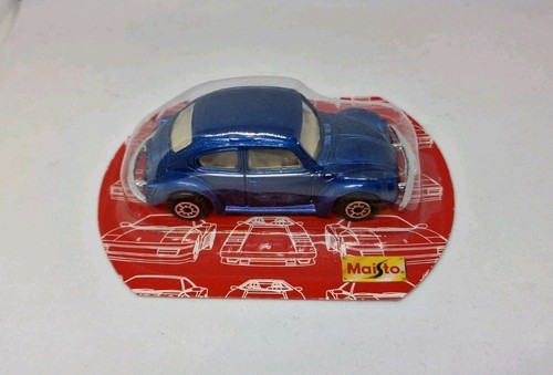 Maisto Volkswagen Käfer Blau VW Beetle Bug 1:60 OVP Motor Works
