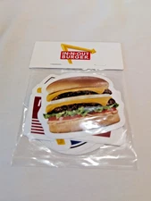 NEW  in n out burger souvenir stickers decals 6 pack double advertising sealed