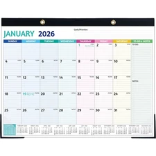 2026 Desk Calendar â€“ Large Desk Calendar 2026 Large, 22'' x 17'', Jan 2026 ...