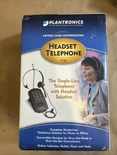 Plantronics T10 Corded Single Line Hands-Free Headset Telephone System, TESTED!