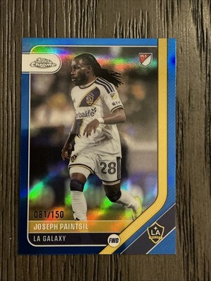 2026 Topps Chrome MLS Joseph Paintsil #190 Blue Refractor /150