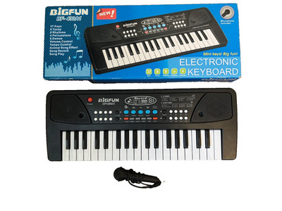 BIG FUN Electronic Keyboard + Microphone - 37 Mini-Keys (BF-430A1)