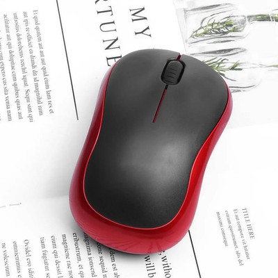 Mini-Funkmaus kabellos tragbar leise 2,4 GHz USB für Windows OSLinux