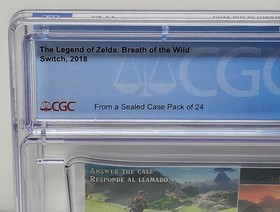 2018 Legend of Zelda: Breath of the Wild for Switch - CGC Graded 9.9