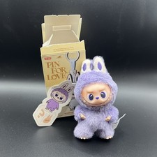 POP MART Labubu The Monsters Pin For Love Series Mini Vinyl Plush Doll Pendant 