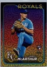 2024 Topps James McArthur Holiday #434 Kansas City Royals