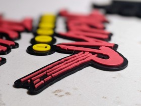 Atari Jaguar 64-bit Console Logo Plaque Signage Sticker