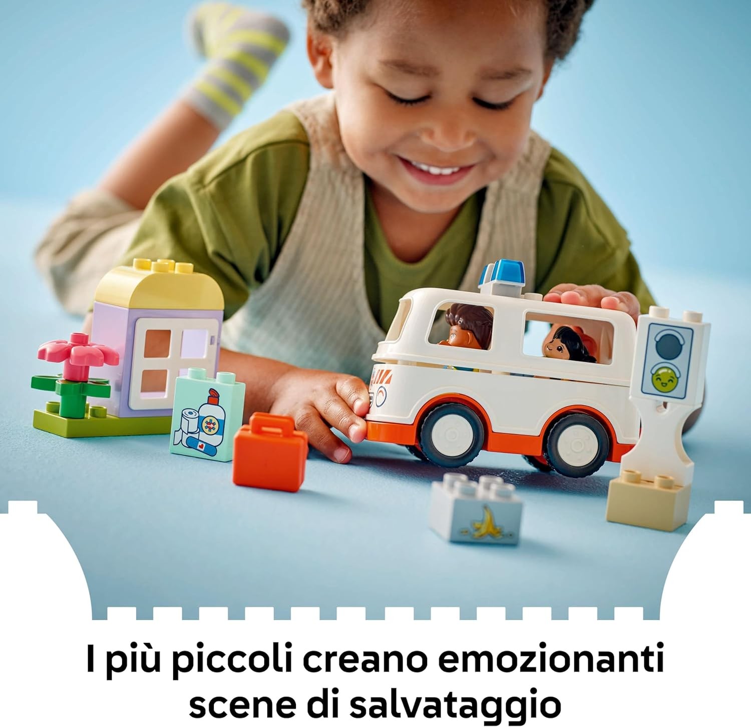 LEGO DUPLO Ambulanza e autista 10447 foto 5